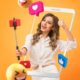 Premium Photo _ Influencer marketing collage 80x80